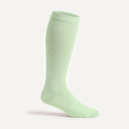 Knee-High Compression Socks in Mint, side view