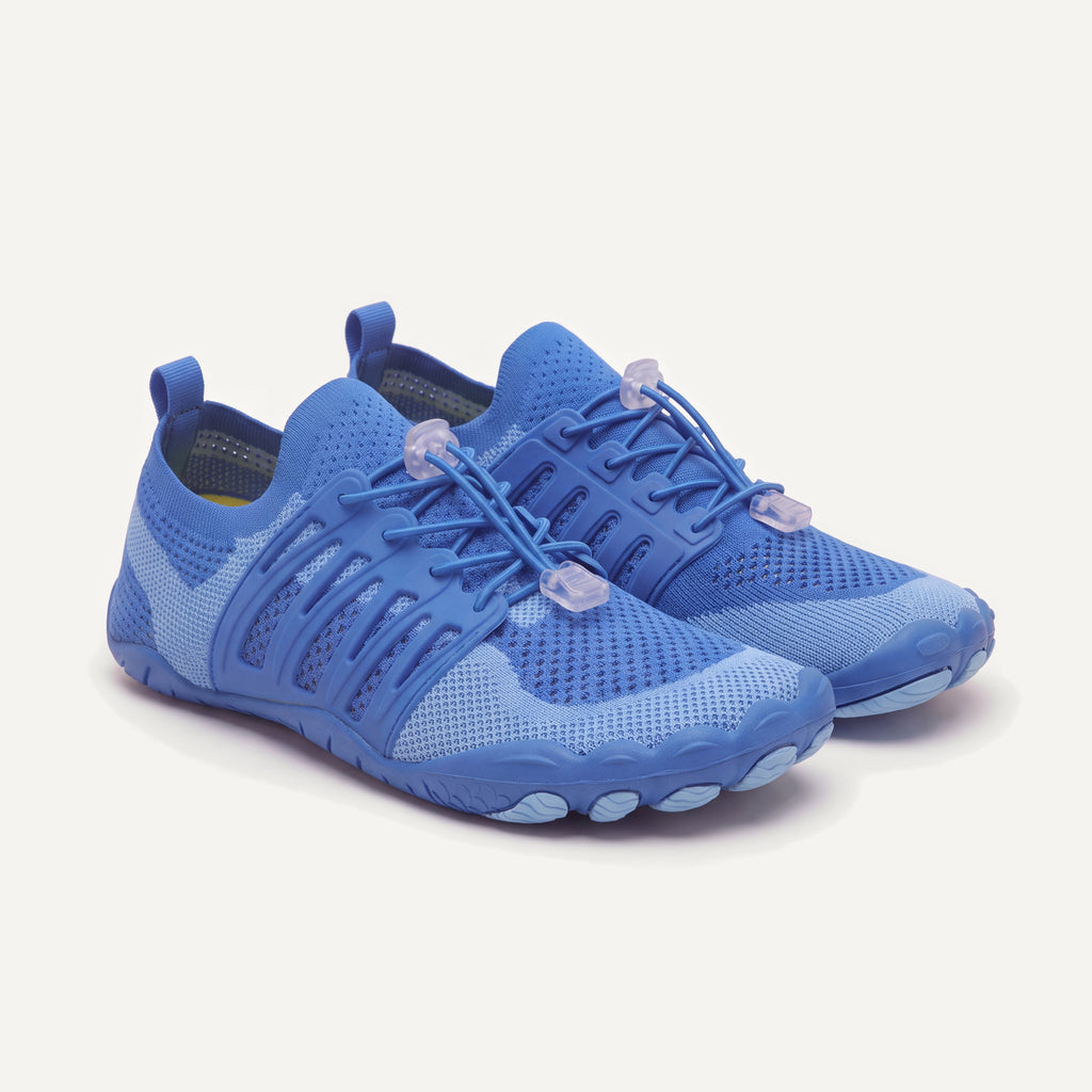 Attività Vie in Royal Blue, pair, front three-quarter view