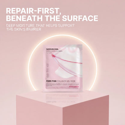 Repair-first PDRN collagen hydrogel mask, deep hydration supporting the skin barrier