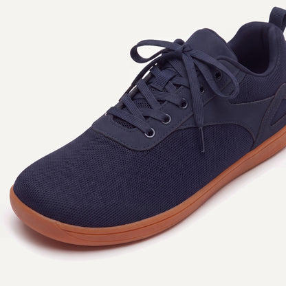 Ogni Vie in Navy, front three-quarter view
