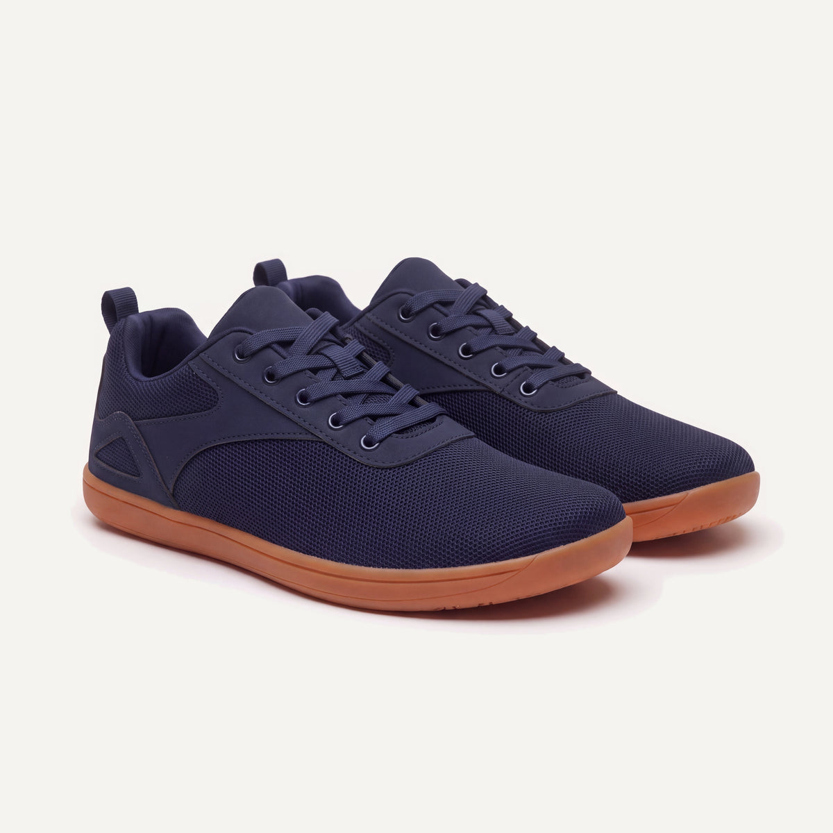Ogni Vie in Navy, pair, front three-quarter view