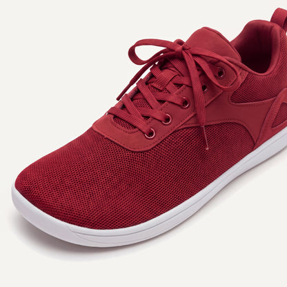 Ogni Vie in Wine Red, front three-quarter view