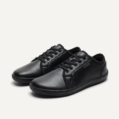 Pelle Vie in Black, pair, front three-quarter view